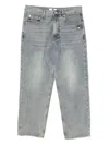 Chocoolate Jeans Mit Bärenstickerei In Blue
