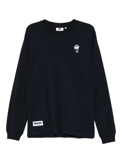 Chocoolate Bear-embroidered T-shirt In Multi