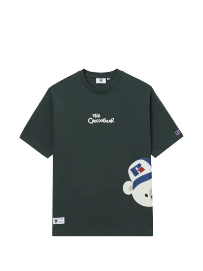 Chocoolate Bear Logo T-shirt In Green
