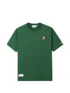 Chocoolate Bear-appliqué T-shirt In Green