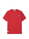 Chocoolate Bear-patch T-shirt In Red