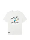 Chocoolate Bear-print Cotton T-shirt In White