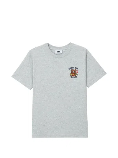 Chocoolate Bear-print T-shirt In Gray