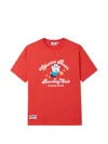 Chocoolate Bear-print T-shirt In Red