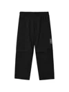 Chocoolate 로고 패치 카고 팬츠 In Black