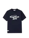 Chocoolate 그래픽 프린트 티셔츠 In Blue