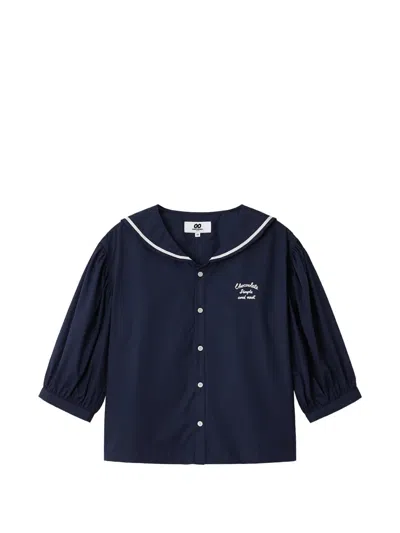 Chocoolate Buttoned Shirt In Blue