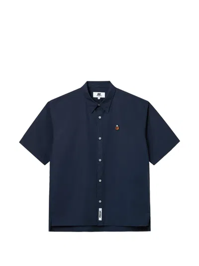 Chocoolate Kurzärmeliges Hemd In Blue