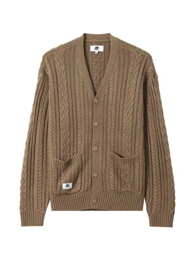 Chocoolate Cable-knit Cardigan In Multi