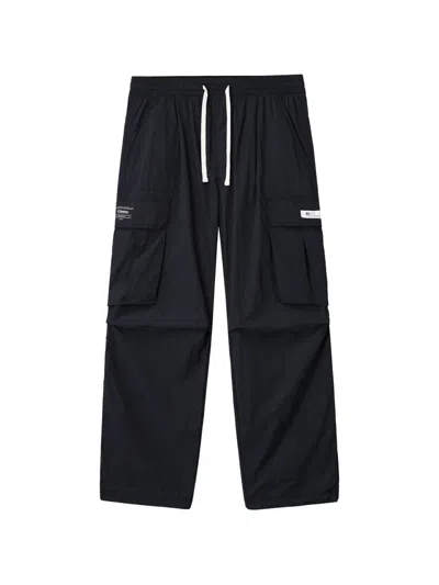 Chocoolate Cargo Label Trousers In Black