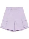 Chocoolate Cargo Shorts In Purple