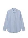 Chocoolate Check-pattern Shirt In Blue