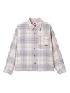 Chocoolate Check Pocket Shirt Jacket In Multi