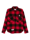 Chocoolate Checked Bear-embroidered Jacket In Multi