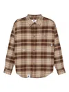 Chocoolate Checked Shirt In Neutral