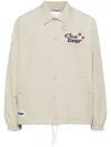 Chocoolate Chocoo Bear-print Shirt Jacket In Neutrals