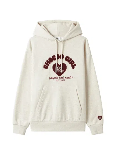 Chocoolate Chocoo Girl Hoodie In Neutrals