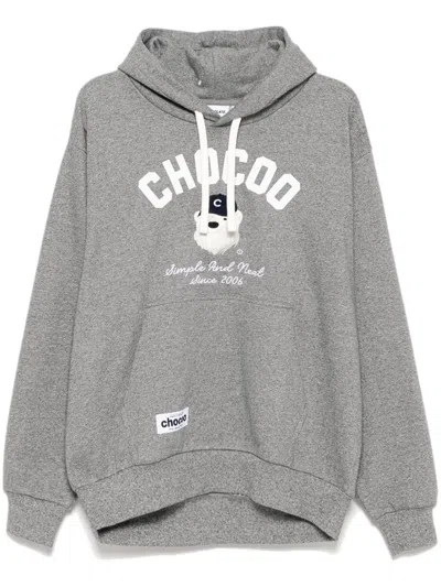 Chocoolate Chocoo Hoodie In Grey