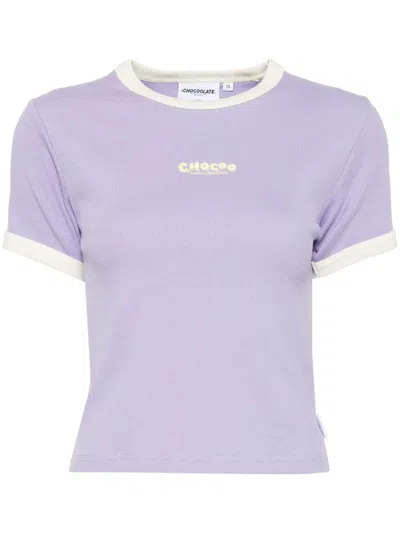 Chocoolate Chocoo T-shirt In Purple