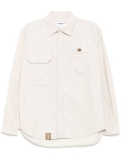 Chocoolate Corduroy Shirt In Grey