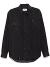 Chocoolate Logo-patch Shirt Jacket In Black