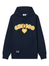 Chocoolate Cotton Hoodie In Blue