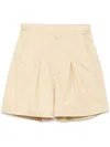 Chocoolate Cotton Shorts In Neutrals