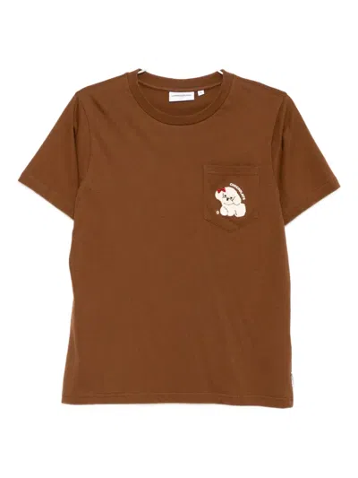 Chocoolate Cotton T-shirt In Brown