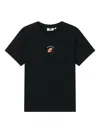 Chocoolate Cotton T-shirt In Black
