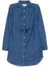 Chocoolate Denim Dress In Blue