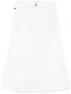 Chocoolate Denim Skirt In White