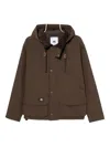 Chocoolate Detachable-hooded Jacket In Brown