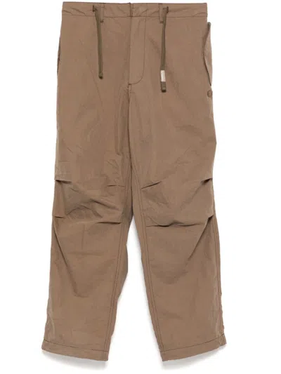 Chocoolate Drawstring Cargo Pants In Neutrals
