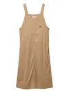 Chocoolate Drawstring Dress In Neutrals