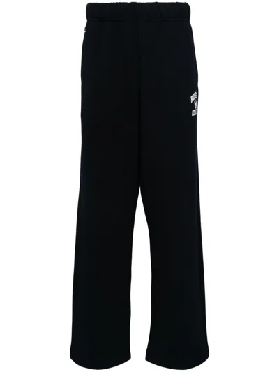 Chocoolate Drawstring Fastening Waist Pants In Blue