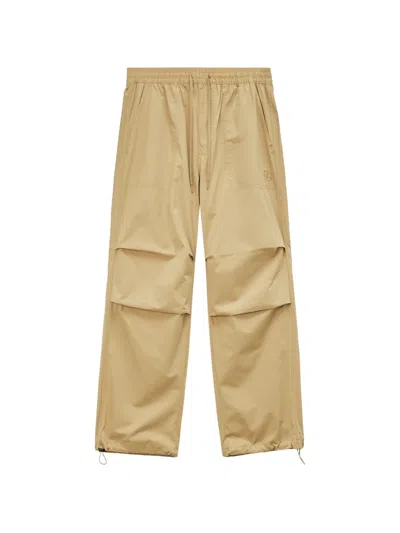 Chocoolate Drawstring Trousers In Neutral