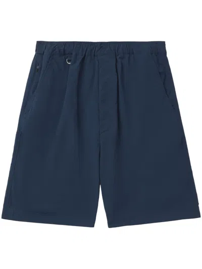 Chocoolate Elasticated-waist Slim Shorts In Blue