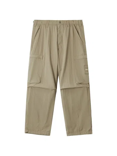 Chocoolate Elasticated-waisband Cargo Pants In Green