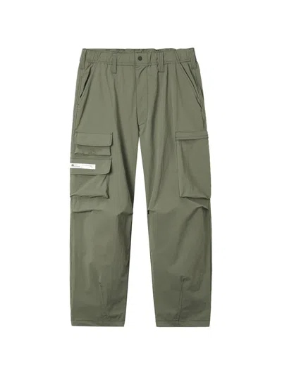 Chocoolate Elasticated-waist Cargo Pants In Green