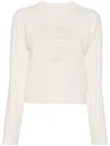 Chocoolate Embroidered Jumper In White