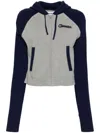 Chocoolate Embroidered-logo Jacket In Blue