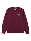 Chocoolate Embroidered-logo Sweatshirt In Red