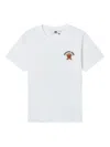Chocoolate Embroidered-motif T-shirt In White