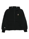 Chocoolate Embroidered Puffer Jacket In Black