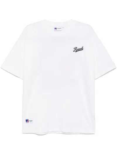 Chocoolate Embroidered T-shirt In White