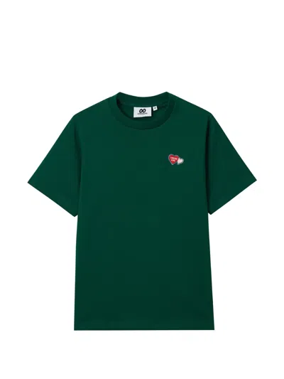 Chocoolate Besticktes T-shirt In Green
