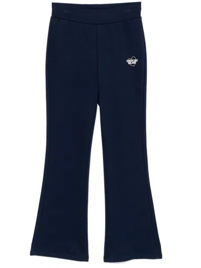 Chocoolate Flared Trousers In Blue