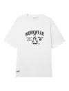 Chocoolate Graphic-print Cotton T-shirt In White