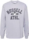Chocoolate Graphic-print Long-sleeved T-shirt In Grey