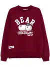 Chocoolate Graphic-print Sweatshirt In Red